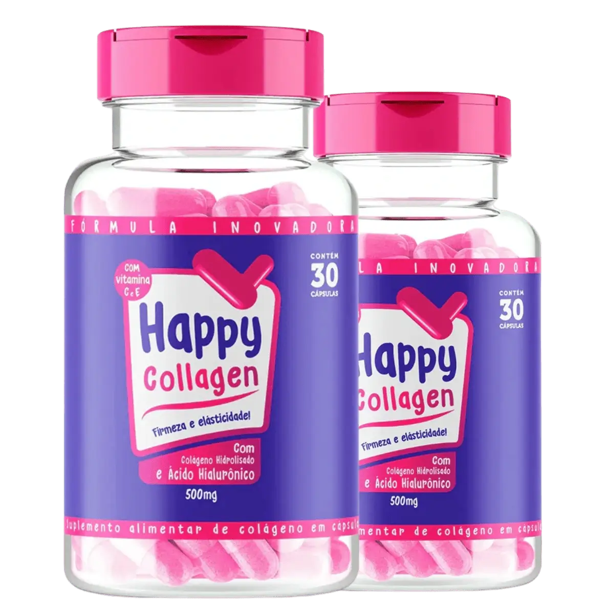 Cada Happy Collagen contém: